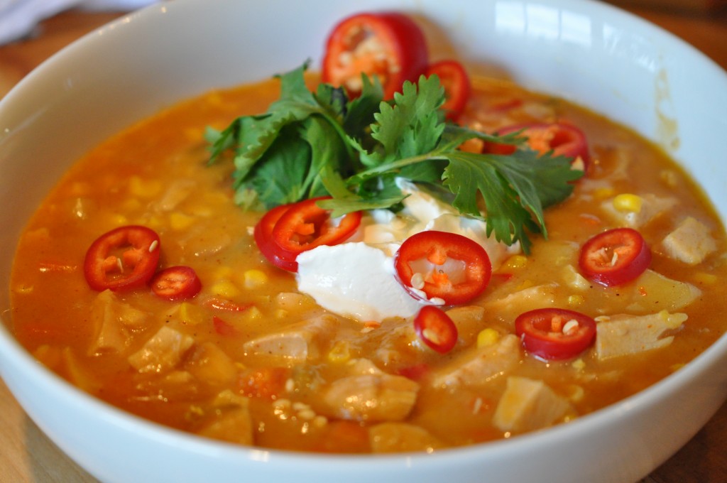 Corn and Chicken Chowder