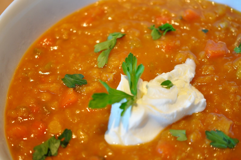 Golden Split Pea Soup