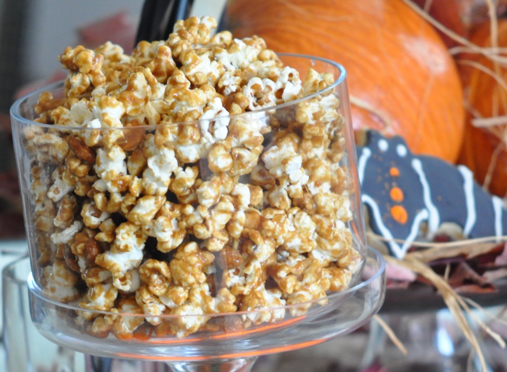 Caramel Corn with Honey Roasted Peanuts