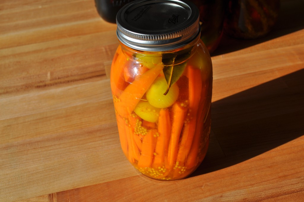 Pickled Curried Carrots