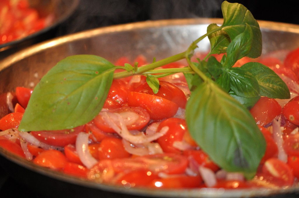 Cherry Tomato Compote