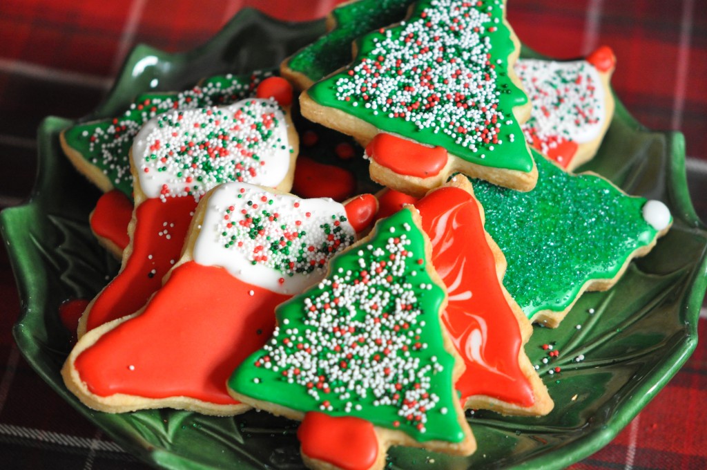 Decorated Christmas Cookies
